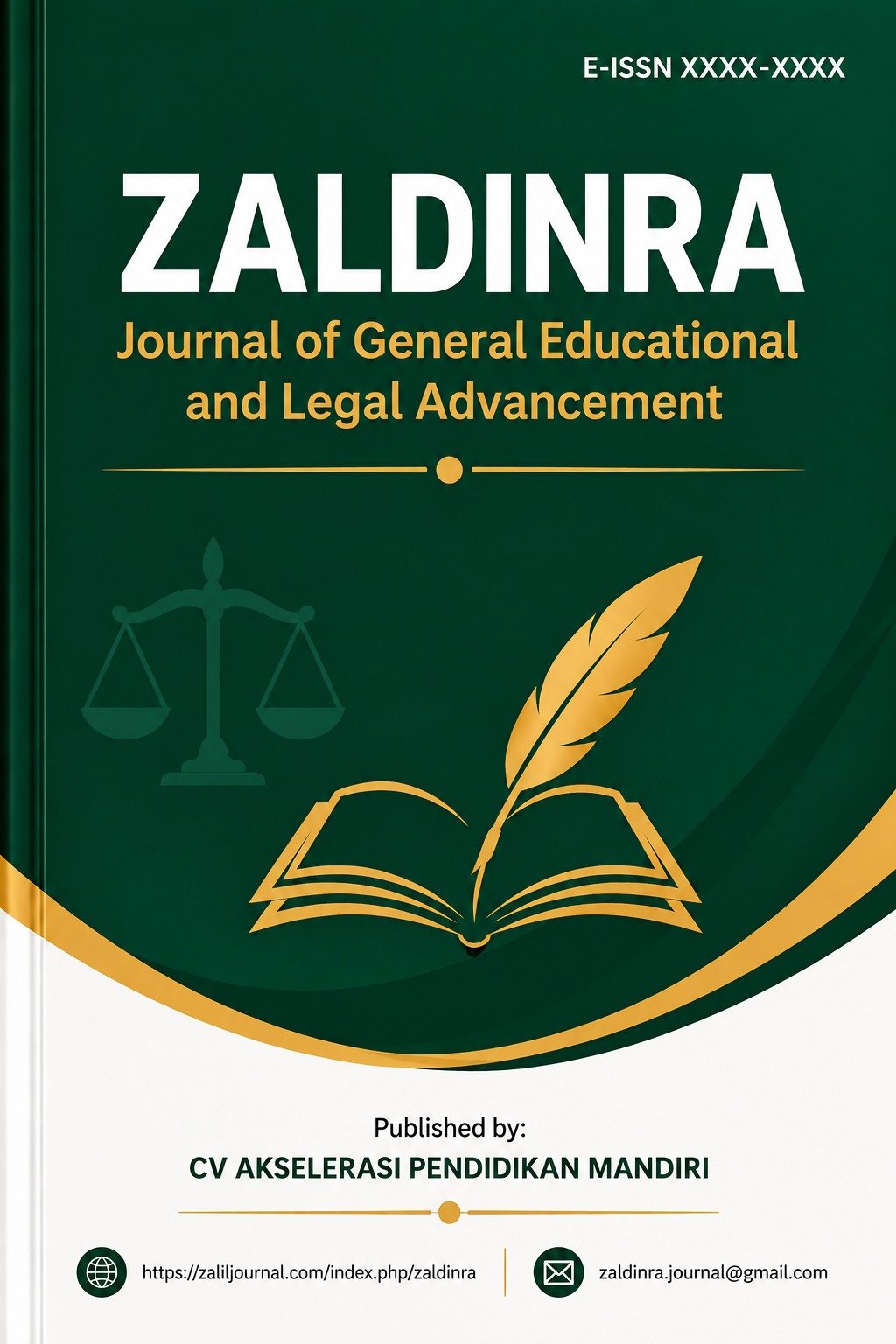 Cover ZALDINRA Journal